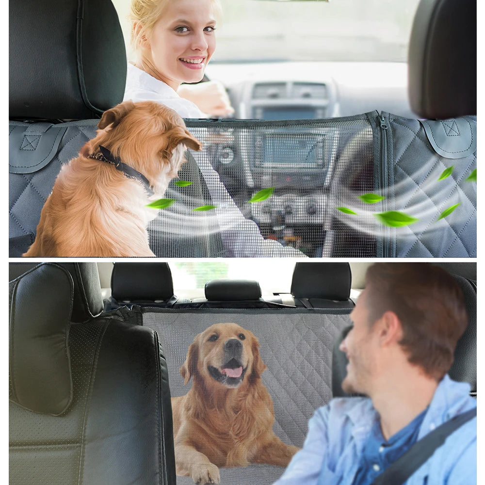 Rear Back Seat Protector Mat Safety Carrier For Dogs