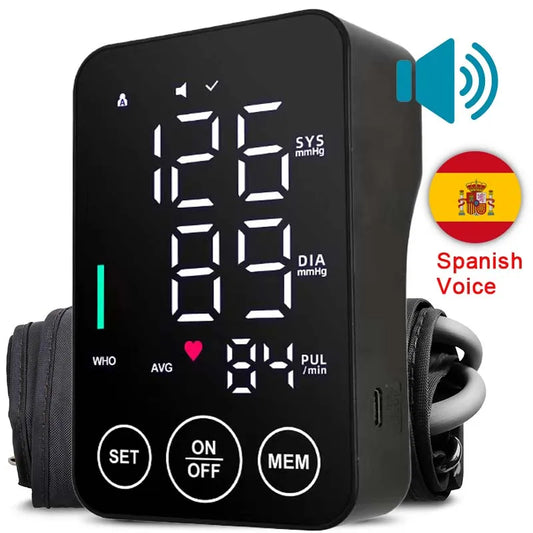 Spanish Voice  BP Monitor Health Care