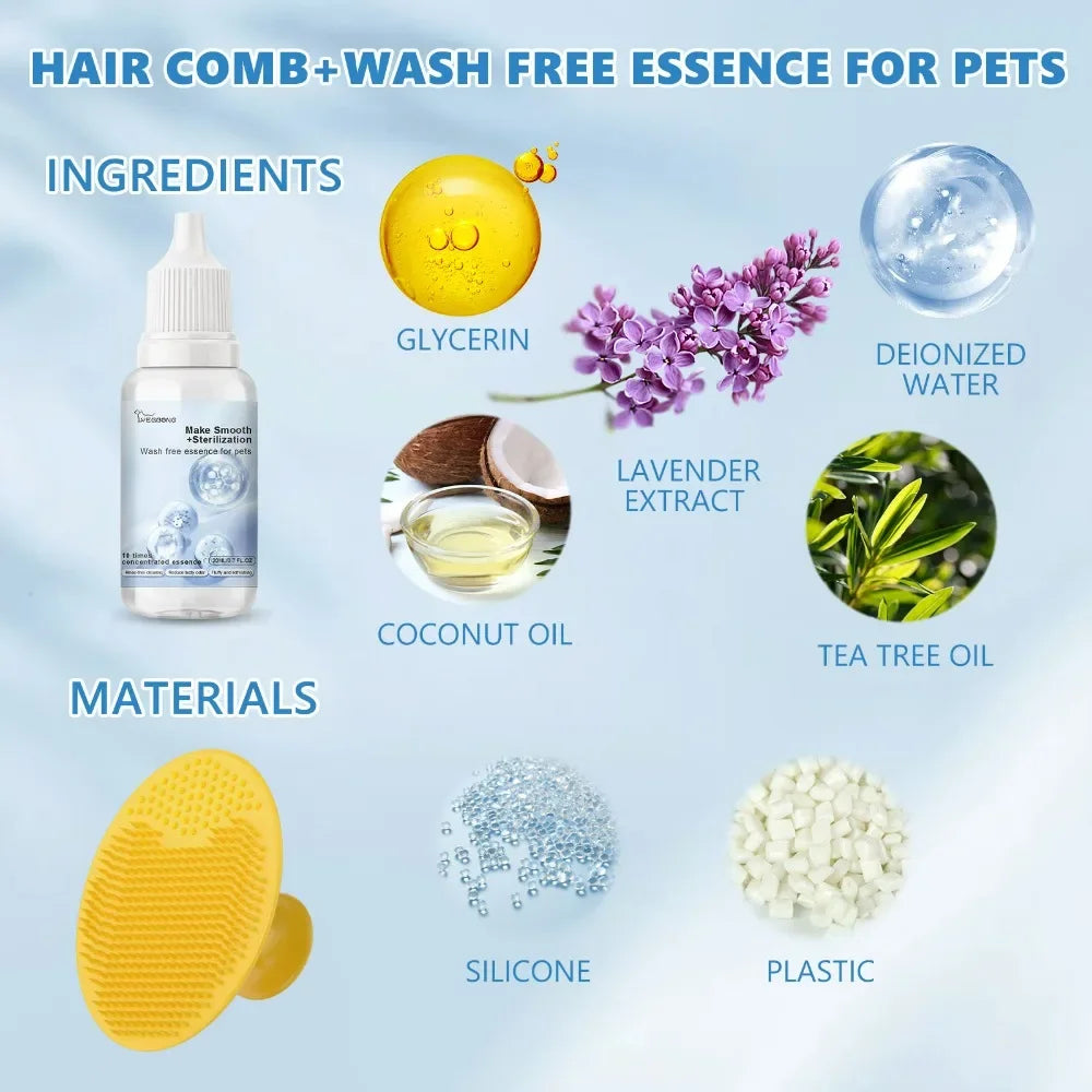 Leave-in Serum Water Free Deodorization for Cats and Dogs