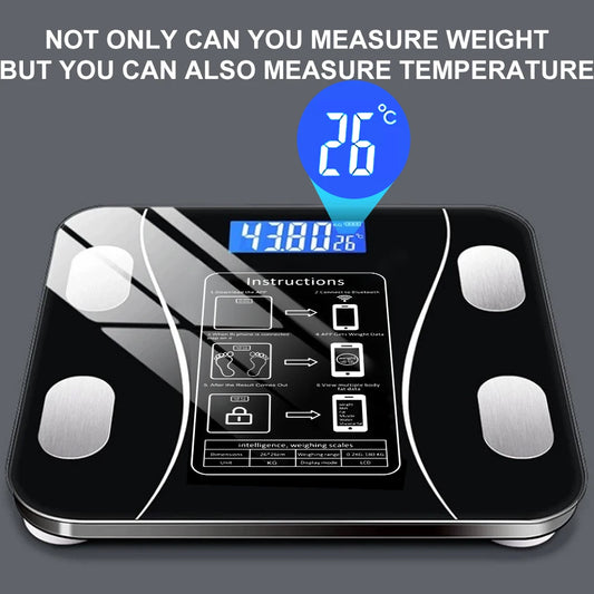 Body Fat Scale Smart Bluetooth Wireless Digital