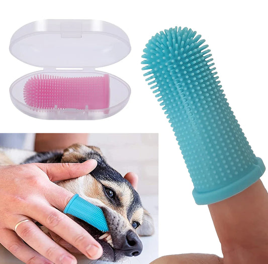 New Dog Super Soft Pet Finger Toothbrush