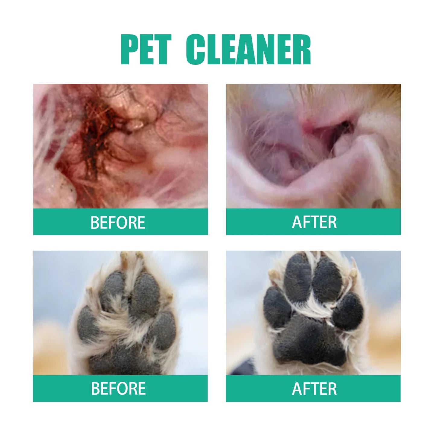 Dog Tooth & Ear Cleaning Wipes