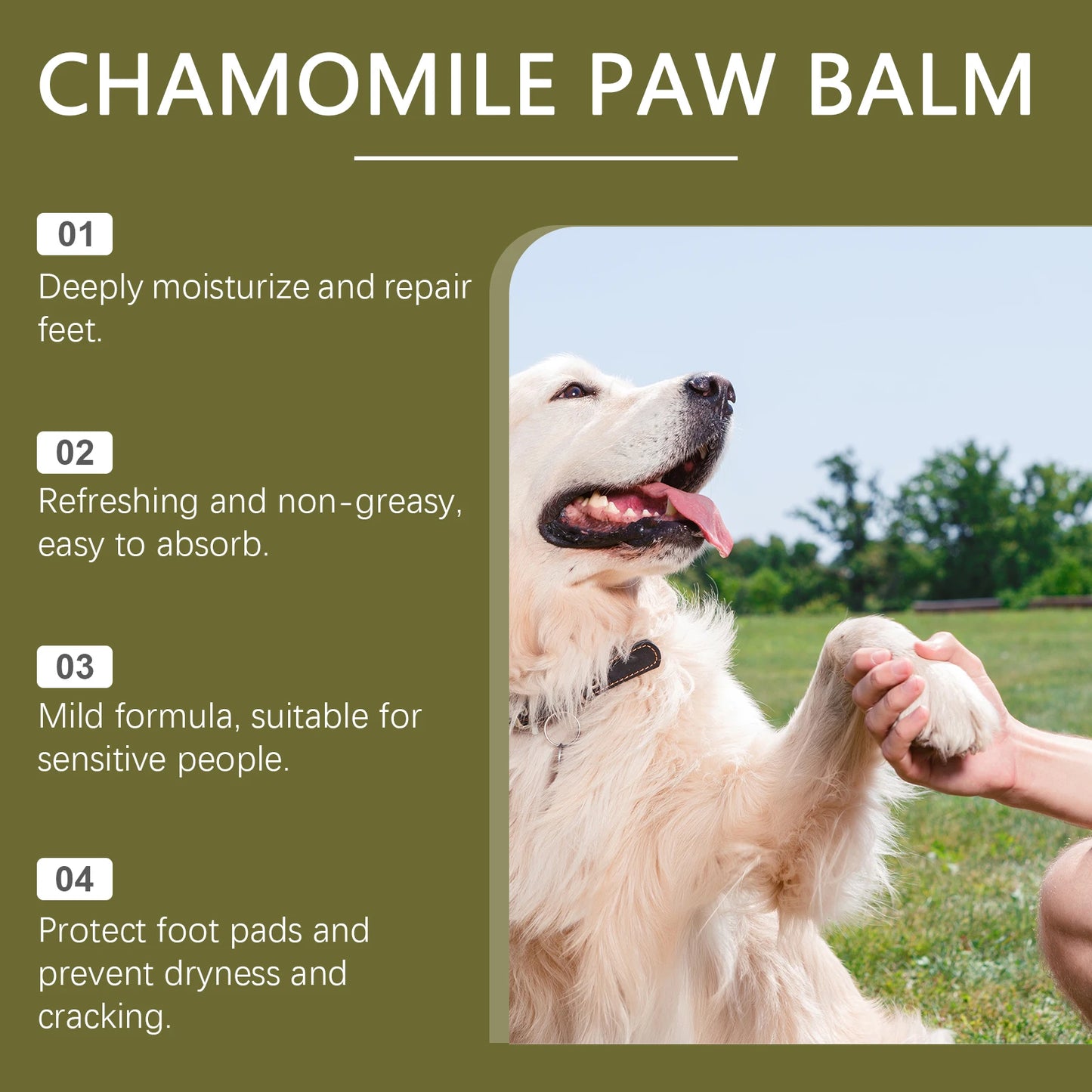 Multi-Function Cream Balm For Fast-Acting Paw Care