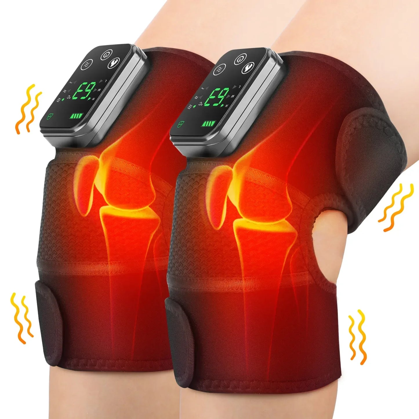 Leg Joint Heating Vibration Massage Elbow Shoulder Knee Support