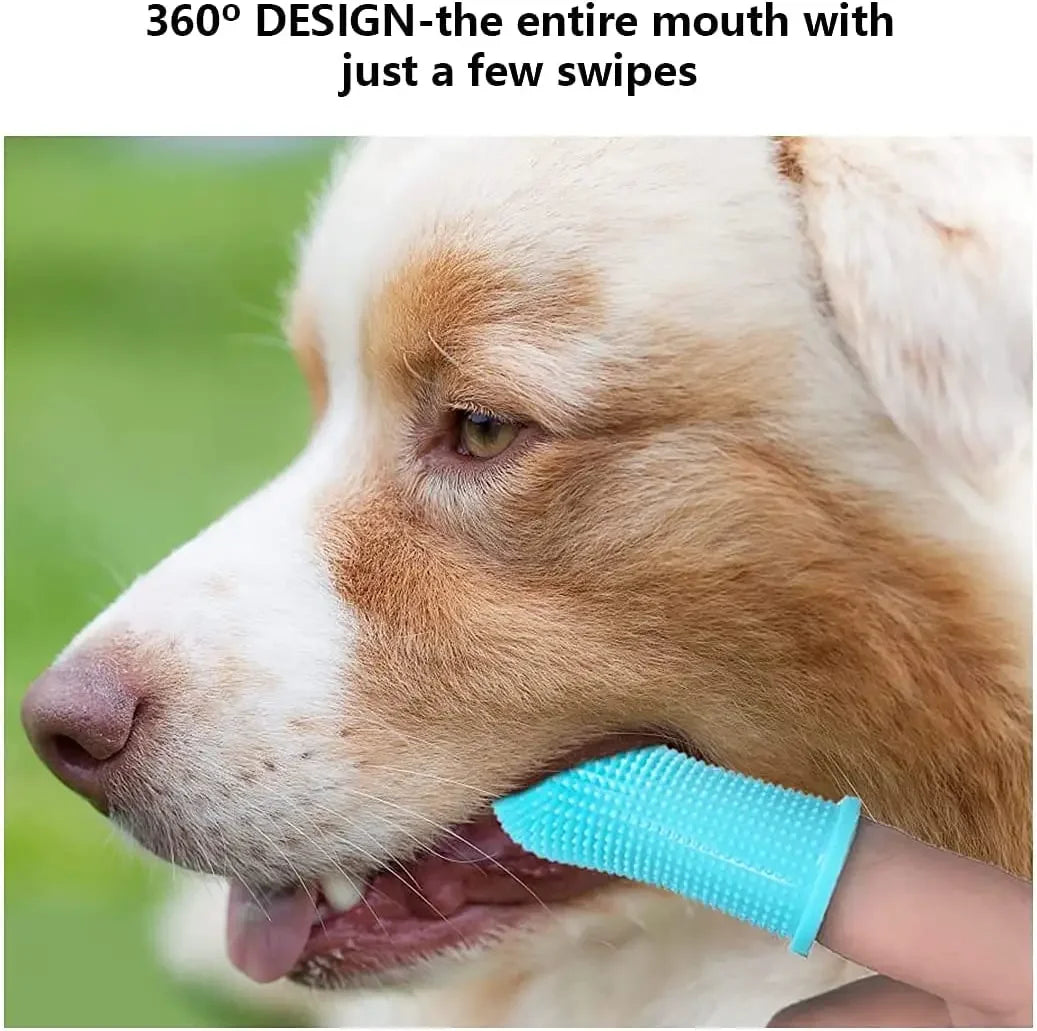 New Dog Super Soft Pet Finger Toothbrush