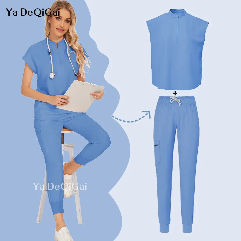 Blue Hospital Uniform