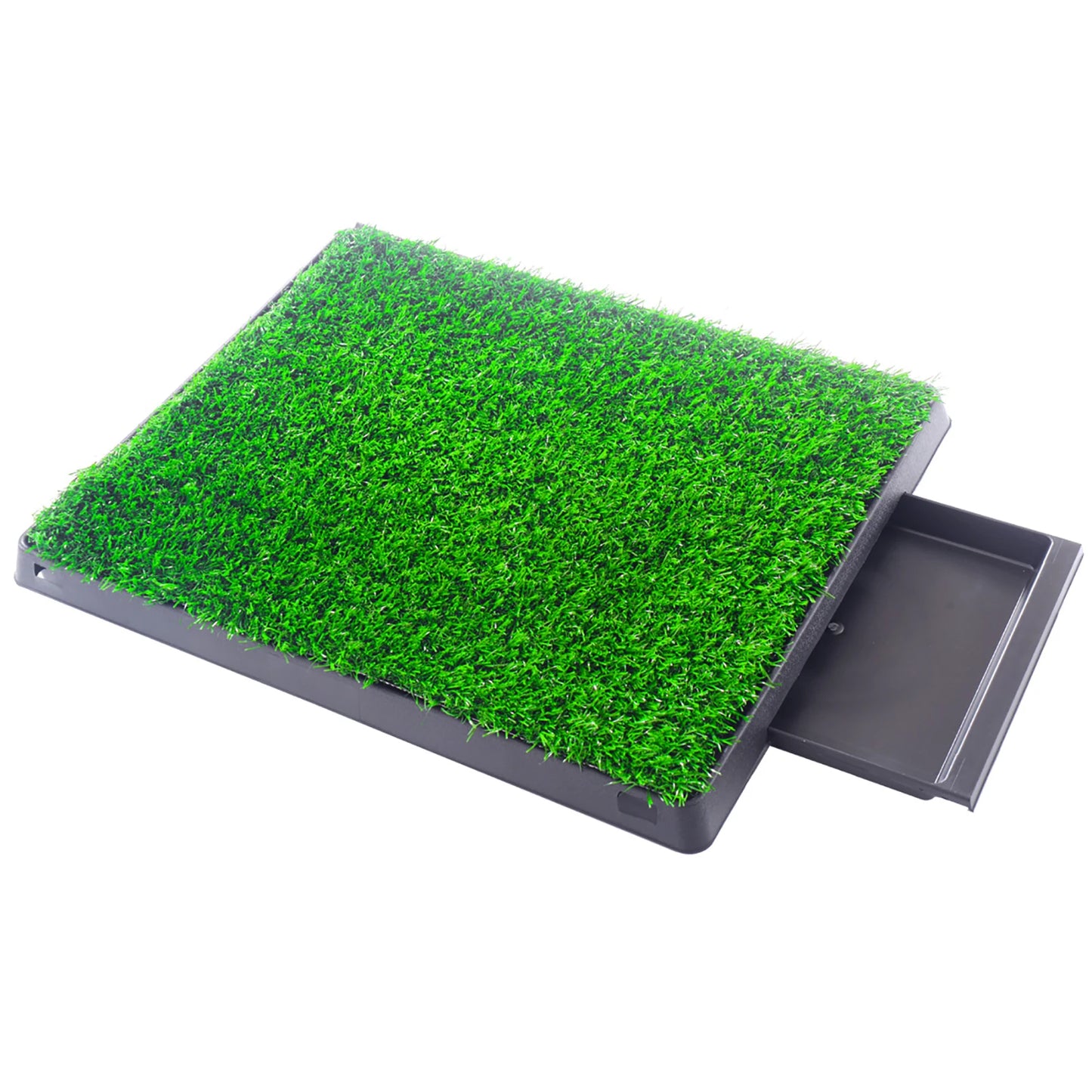 Dog potty artificial turf with drawer