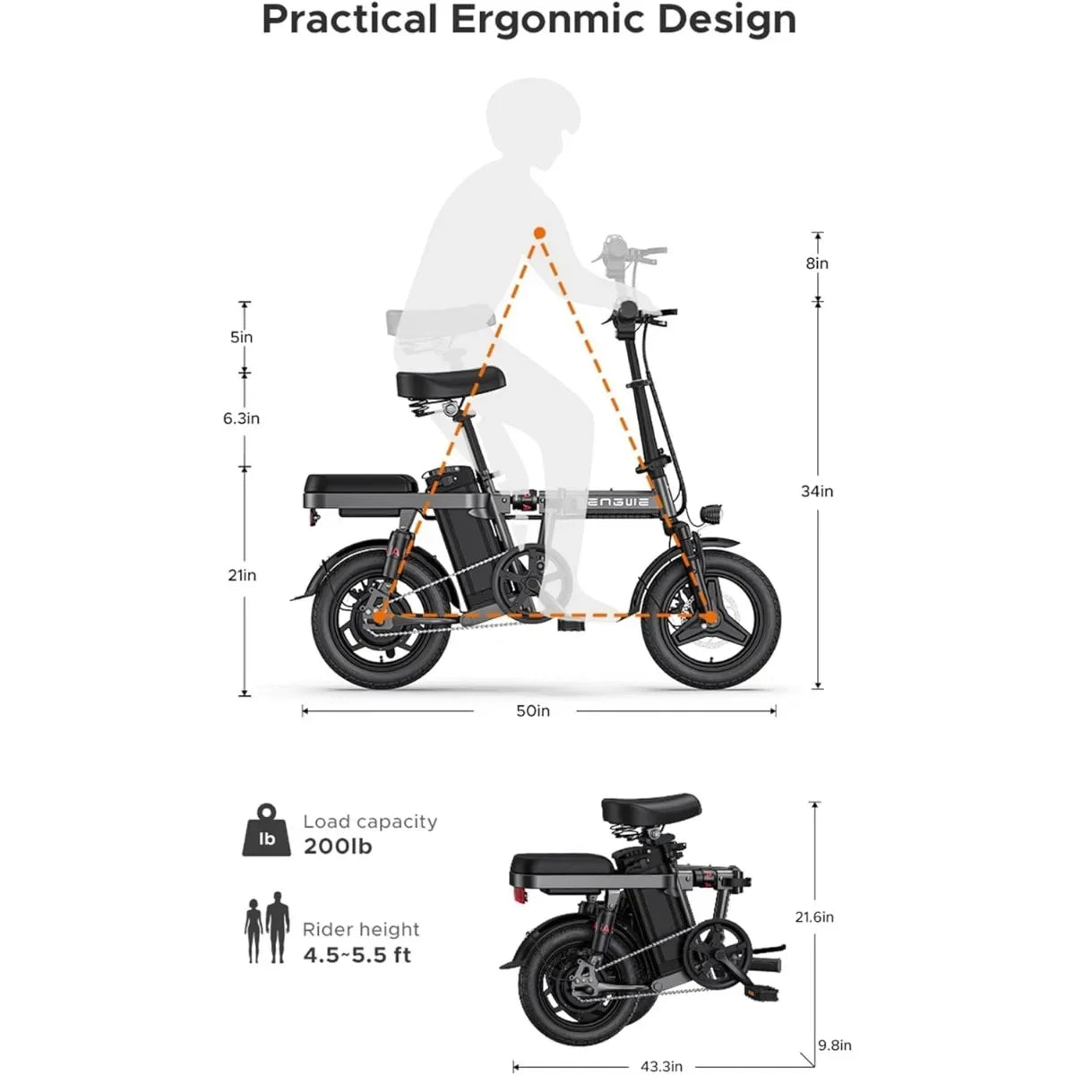 T14 Folding Electric Bikes