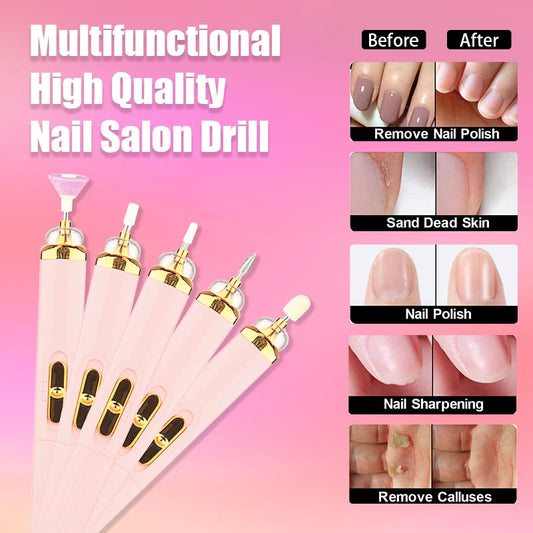 Portable Mini Electric Manicure Art Pen Tools