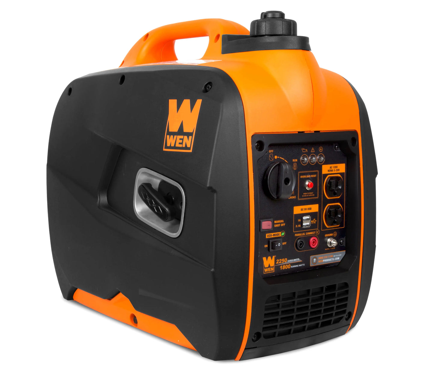 Super Quiet 2250-Watt Portable Inverter Generator with Fuel Shut-off