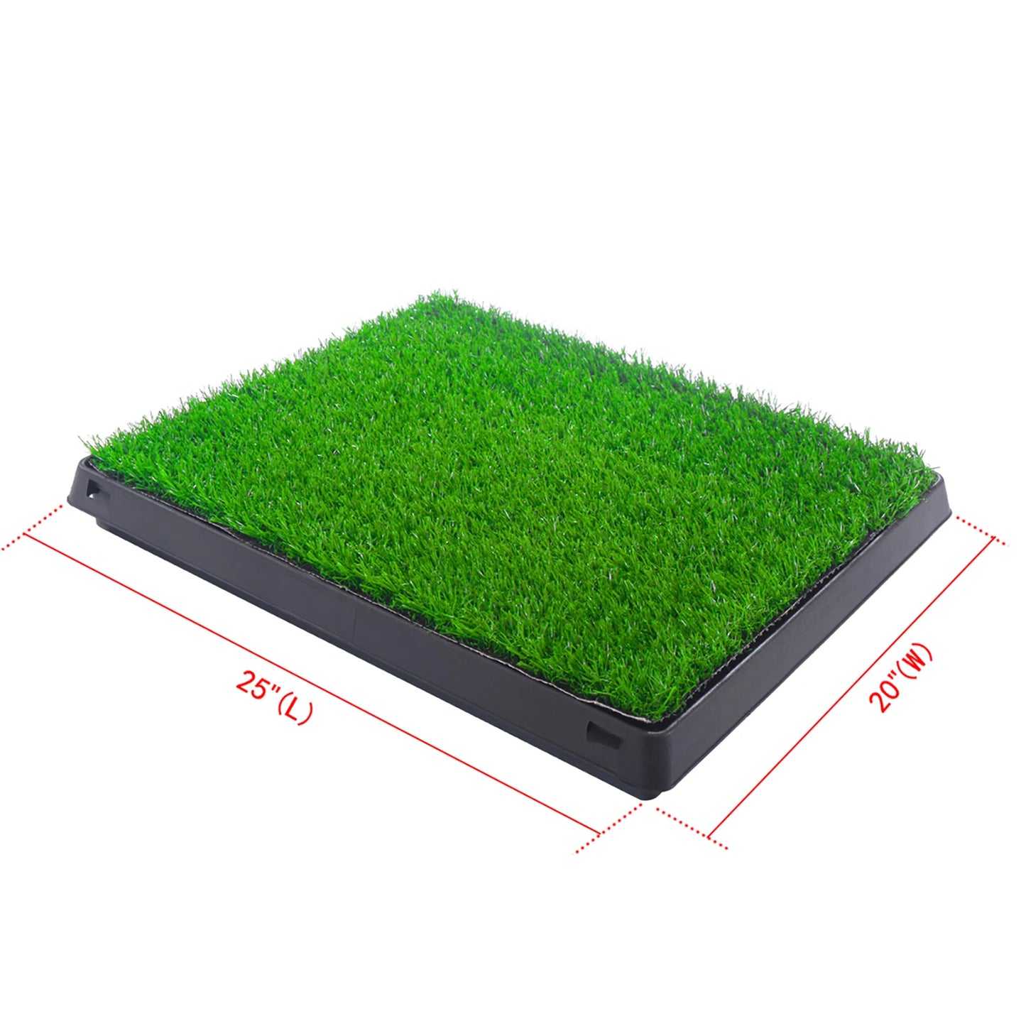 Dog potty artificial turf with drawer