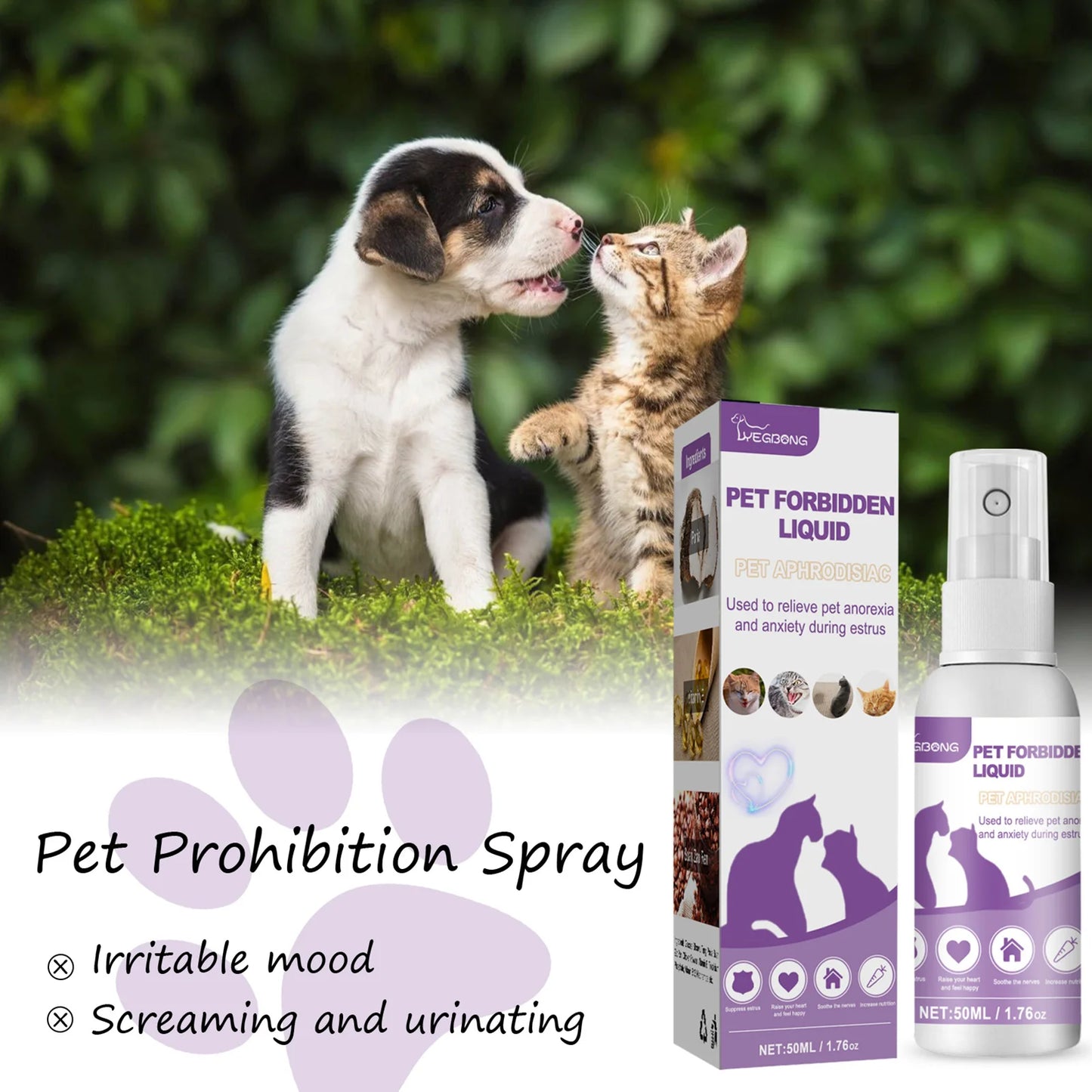 Diffuser Calming Spray For Cats/dogs