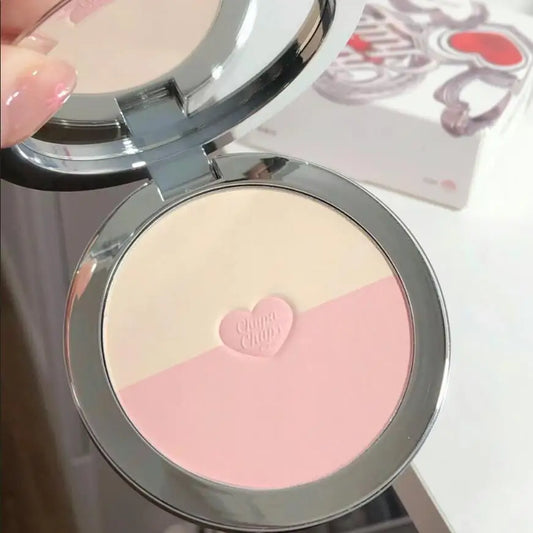 Blusher Compact Powder With Vitamin E