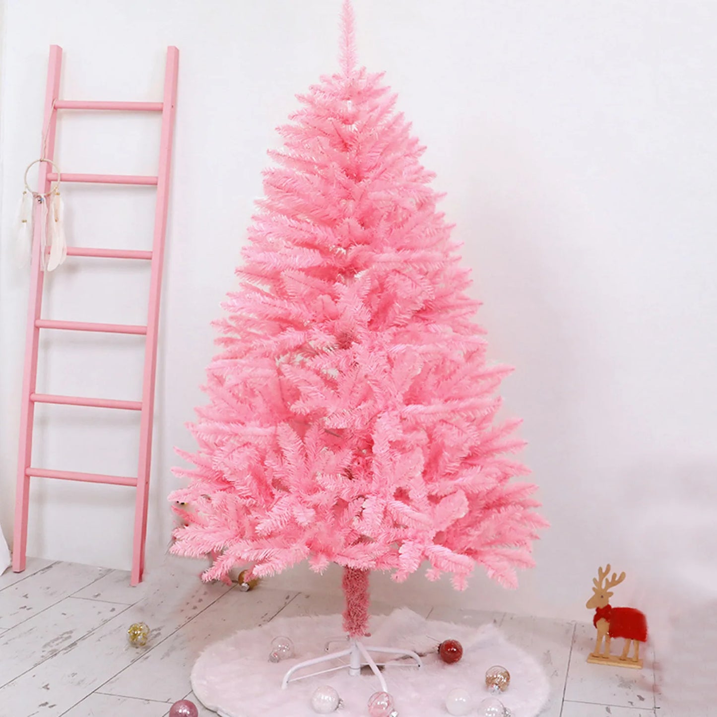 1.8m/6ft Pink Artificial Christmas Pine Tree