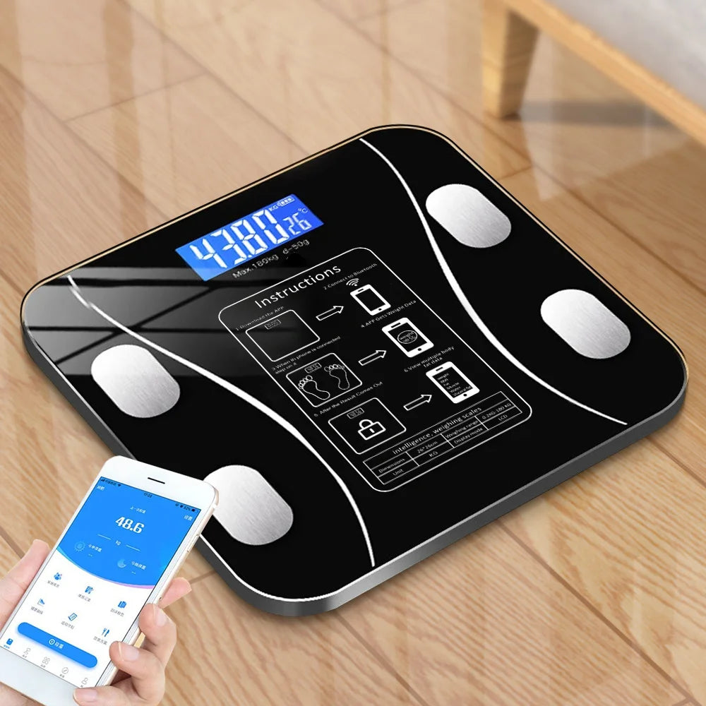 Body Fat Scale Smart Bluetooth Wireless Digital