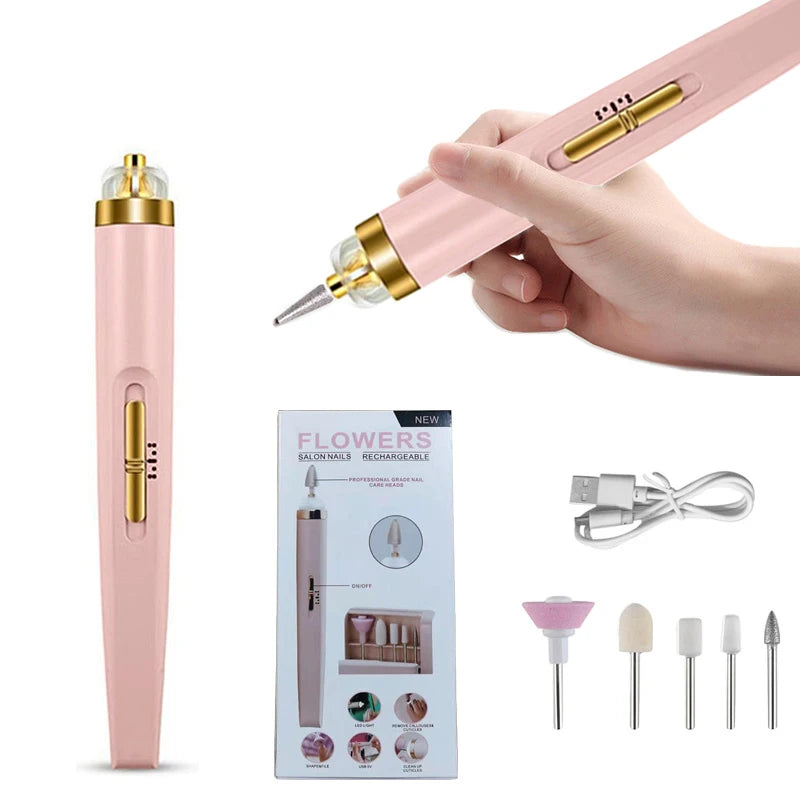 Portable Mini Electric Manicure Art Pen Tools